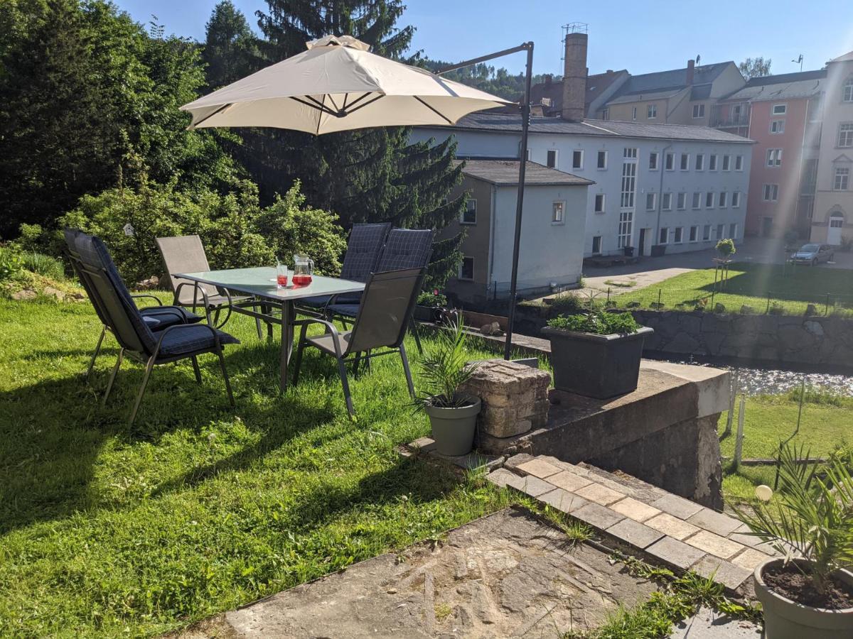 شقة زبنيتس  في Urlaubstraum Mit Pool, Terrasse & Fluss Im Garten - Ut المظهر الخارجي الصورة